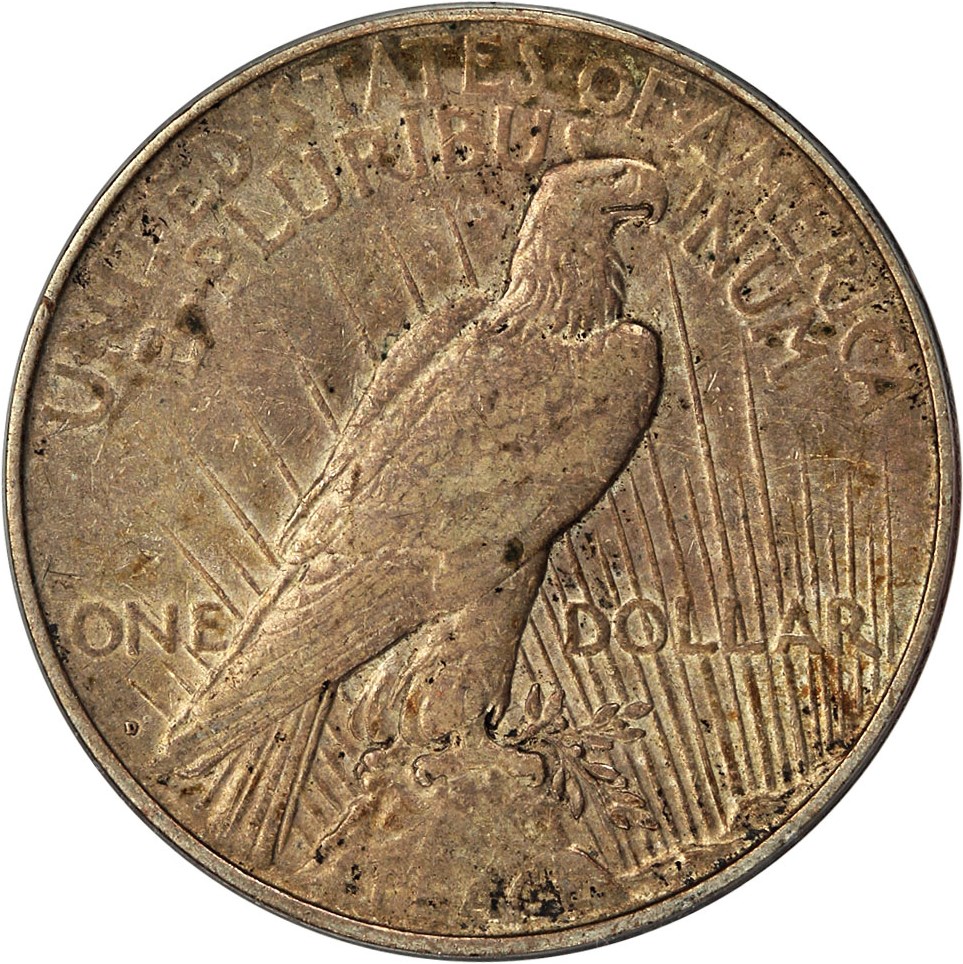 image for: 1922-D $1 PCGS XF45 (VAM-3, Doubled Leaves)
