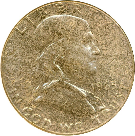 image for: 1963 50c  NGC MS65 