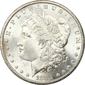 image for: 1881-CC $1 NGC/GSA MS63 GSA Hoard