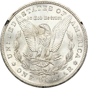 image for: 1885-CC $1 NGC/GSA MS63 GSA Hoard