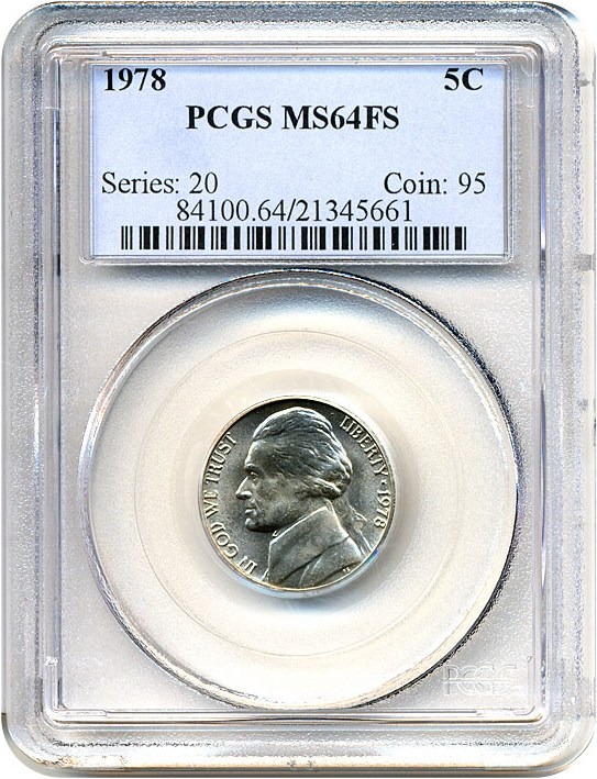image for: 1978 5c  PCGS MS64 FS