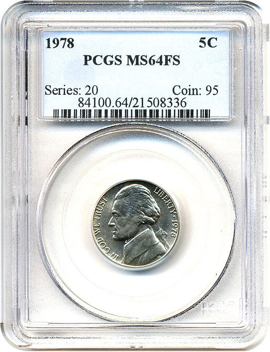 image for: 1978 5c  PCGS MS64 FS