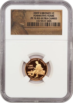 image for: 2009-S Lincoln-Formative Years 1c NGC Proof 70 RD UCAM