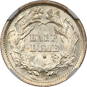 image for: 1871-S H10c NGC MS66