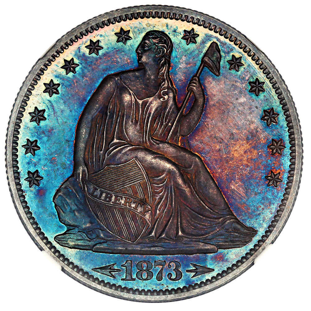 image for: 1873 50c NGC Proof 65 (Arrows)