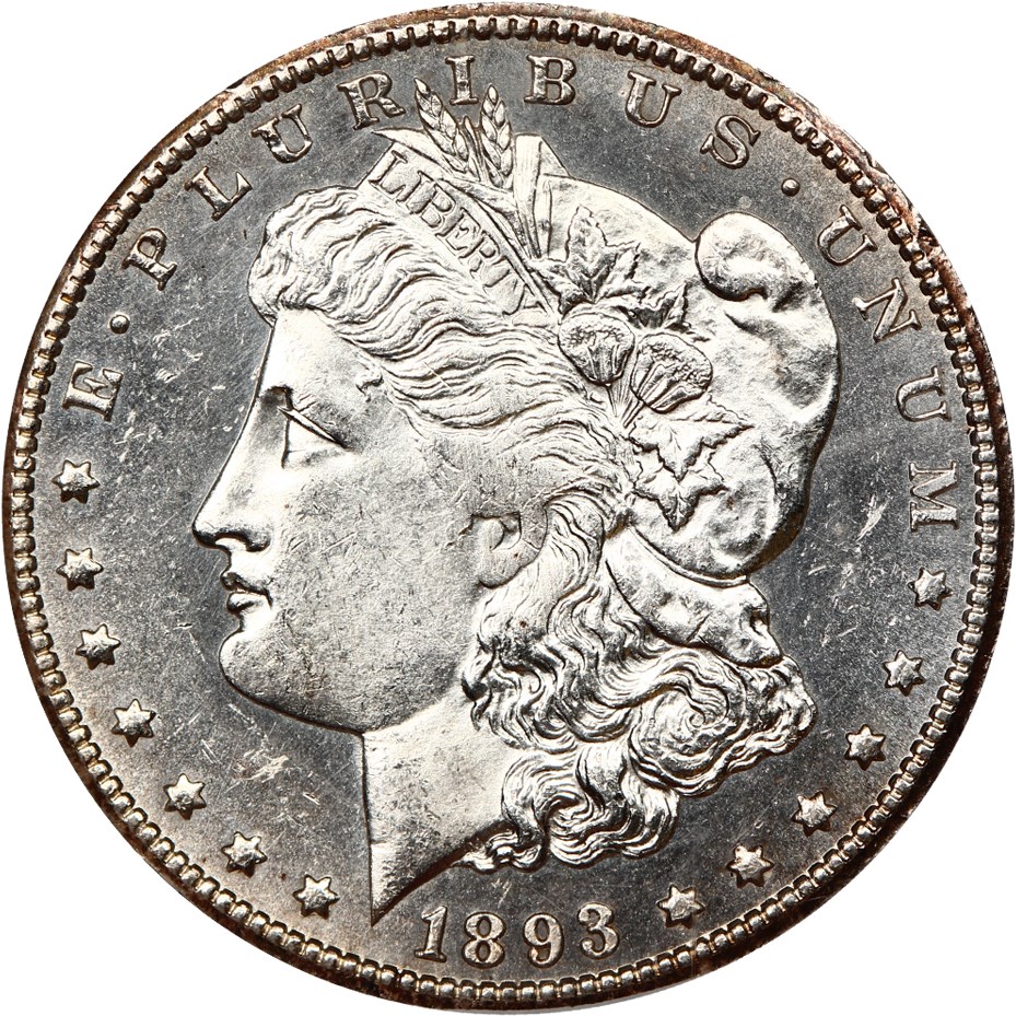 image for: 1893-CC $1 NGC MS61 PL