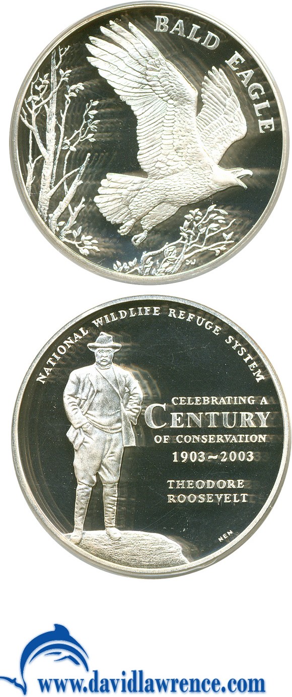 image for: 2003 Medal NWRS - Eagle PCGS Proof 69 DCameo
