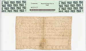 image for: FR. VA-162 October 5, 1778 $50 Virginia Colonial Currency PCGS Choice Extremely Fine 40