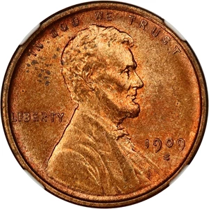 image for: 1909-S/Horiz S Lincoln 1c NGC UNC Details (Improperly Cleaned)