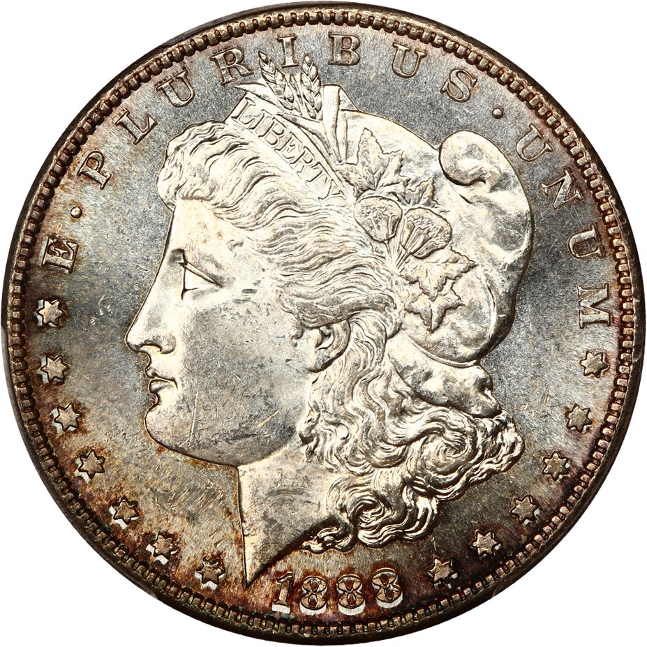 image for: 1888-S $1 PCGS MS63 DMPL 