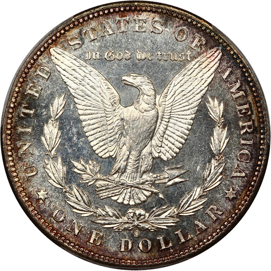 image for: 1888-S $1 PCGS MS63 DMPL 