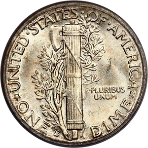 image for: 1930-S 10c PCGS MS65