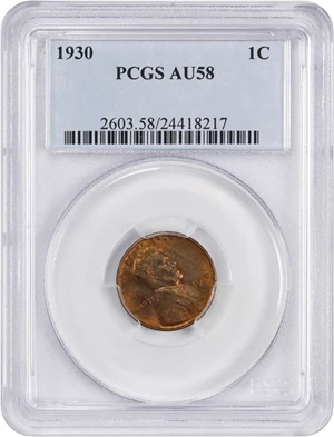image for: 1930 1c PCGS AU58