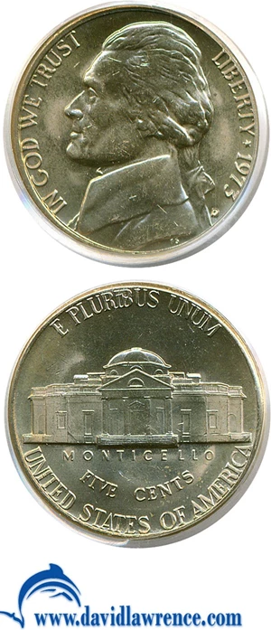 image for: 1973-D 5c PCGS MS66 FS