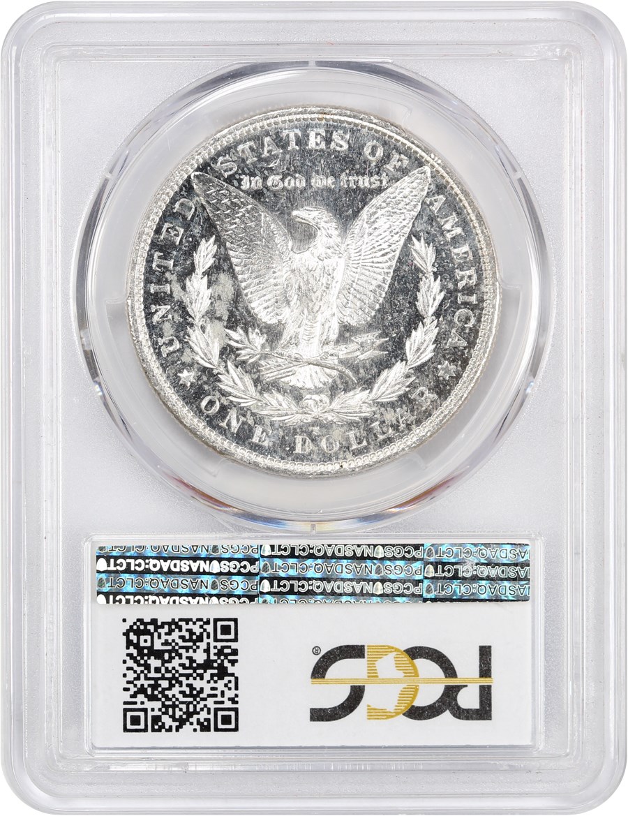 image for: 1880-S $1 PCGS MS64 DMPL (80/79)