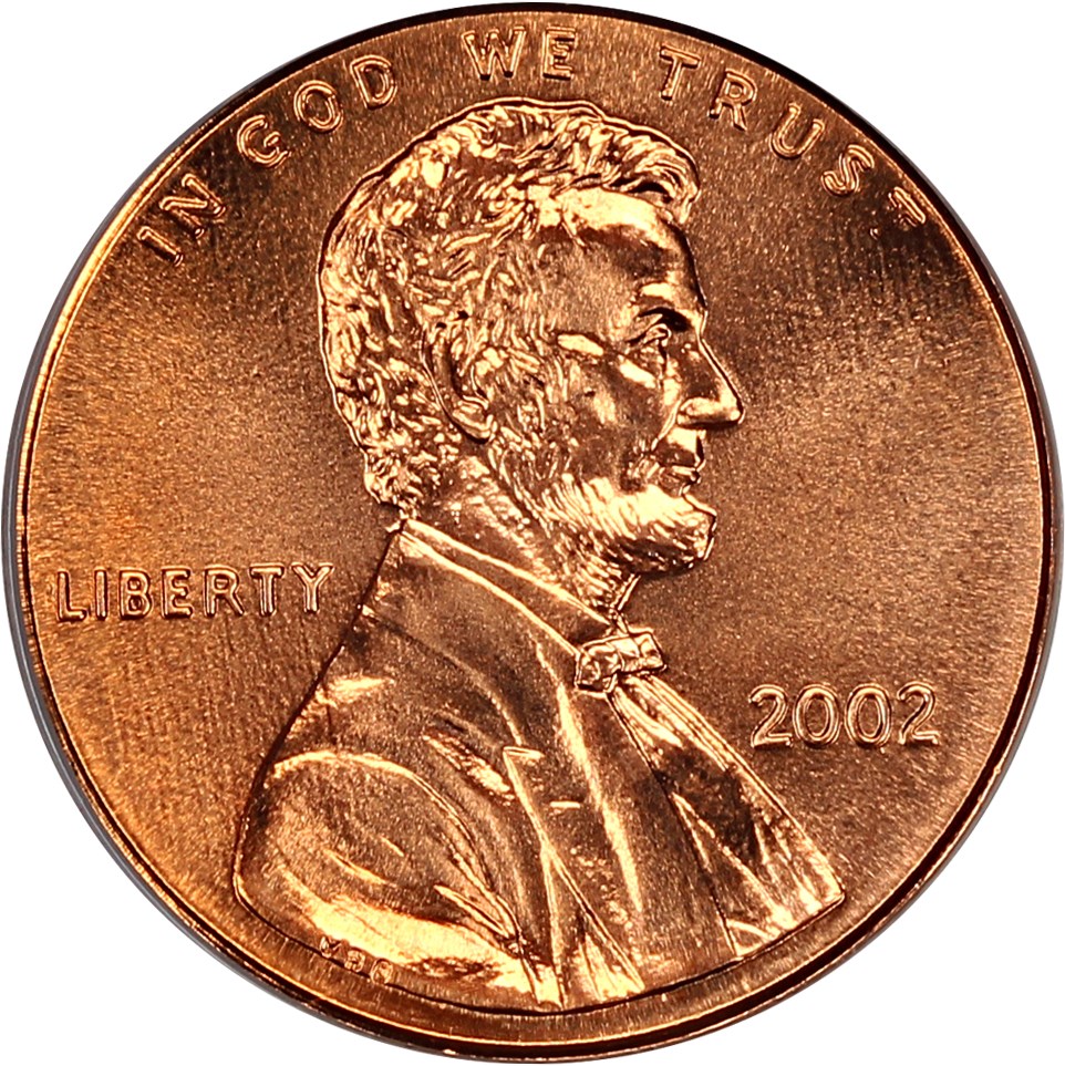 image for: 2002 1c PCGS MS68 RD
