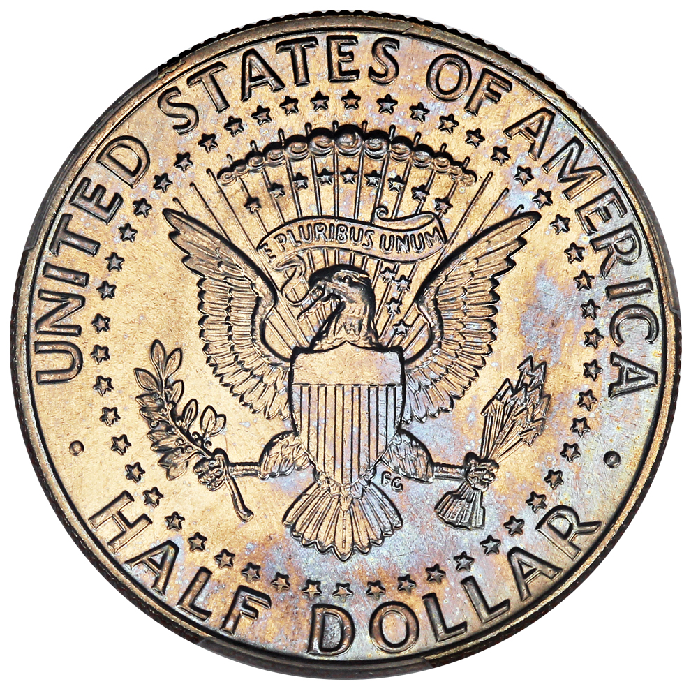 image for: 1989-P 50c PCGS MS66+