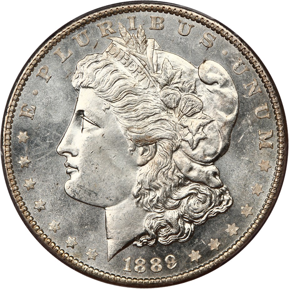 image for: 1889 $1 PCGS MS65 PL