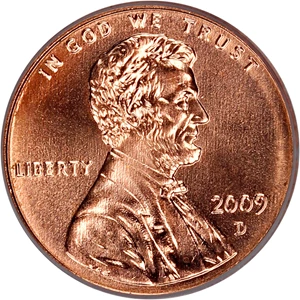 image for: 2009-D Lincoln-Formative Years 1c PCGS MS66 RD