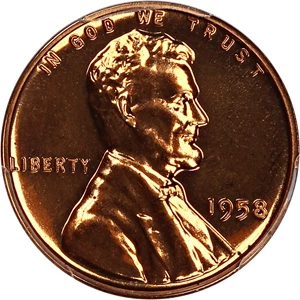 image for: 1958 1c PCGS Proof 65 RD