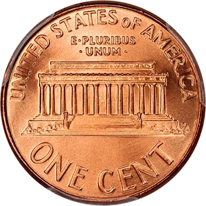 image for: 2005-D 1c PCGS MS69 RD (Satin Finish)
