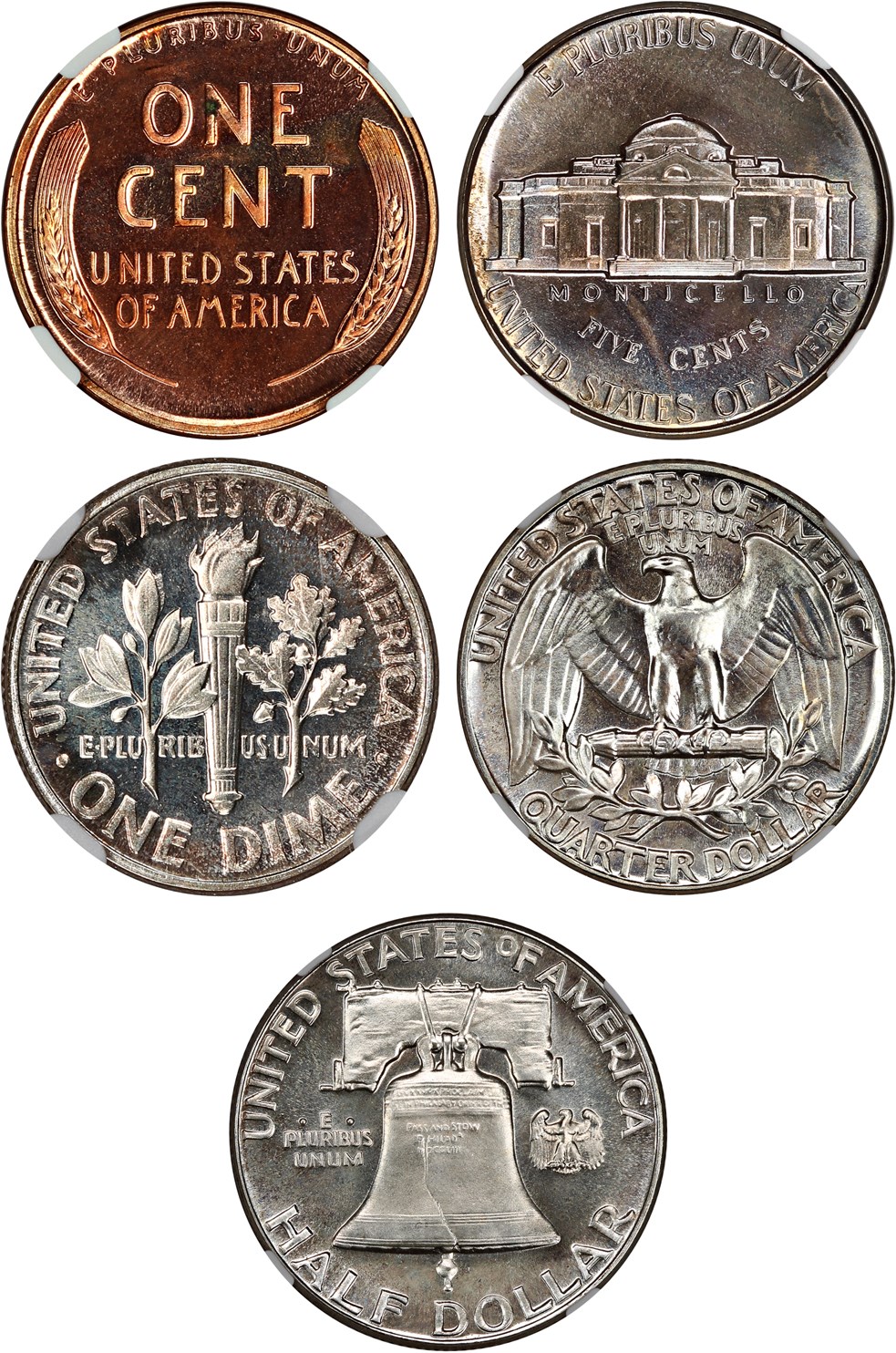 image for: 1950 Proof Set NGC Proof 65-66