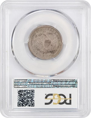 image for: 1871-S 25c PCGS XF40