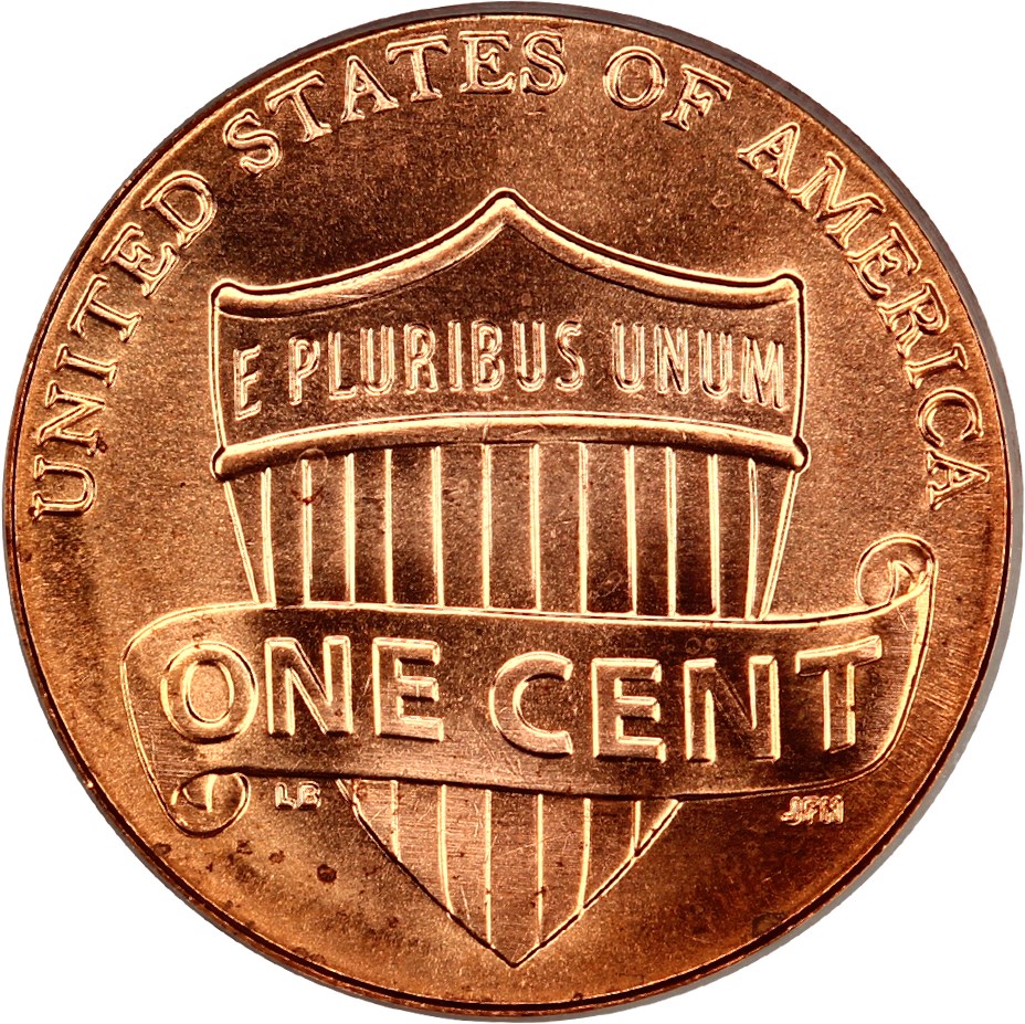 image for: 2010-D Shield 1c PCGS MS65 RD