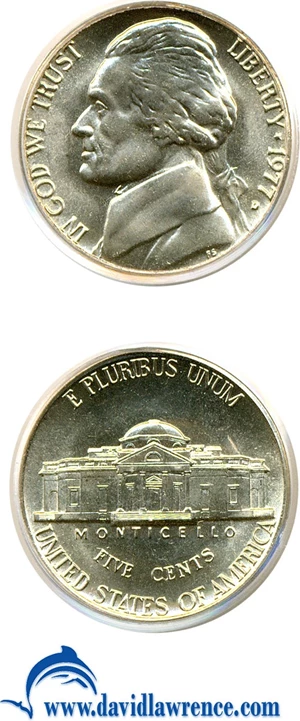 image for: 1977-D 5c PCGS MS66 FS