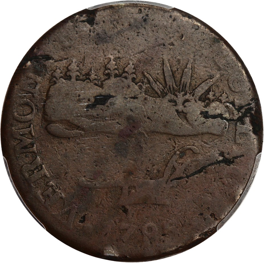 image for: 1785 Vermont PCGS VG-10 (VERMONTS)