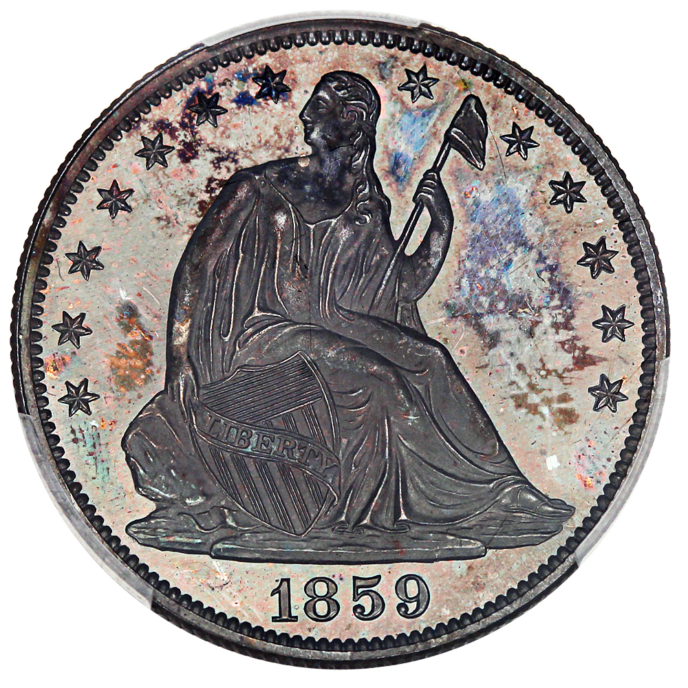 image for: 1859 50c PCGS Proof 63