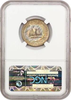 image for: 1980-D 25c NGC MS66
