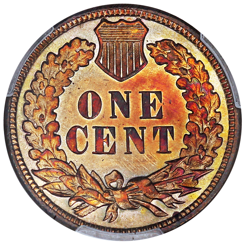 image for: 1886 1c PCGS Proof 64 RB (Type 2)