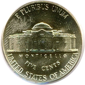 image for: 1990-D 5c PCGS MS64 FS