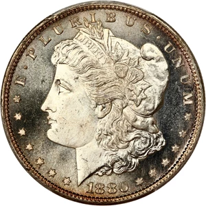 image for: 1880-S $1 PCGS MS68 PL