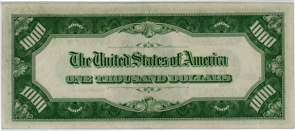 image for: FR. 2212-L 1934A $1000 FRN San Francisco PMG Extremely Fine 45 EPQ