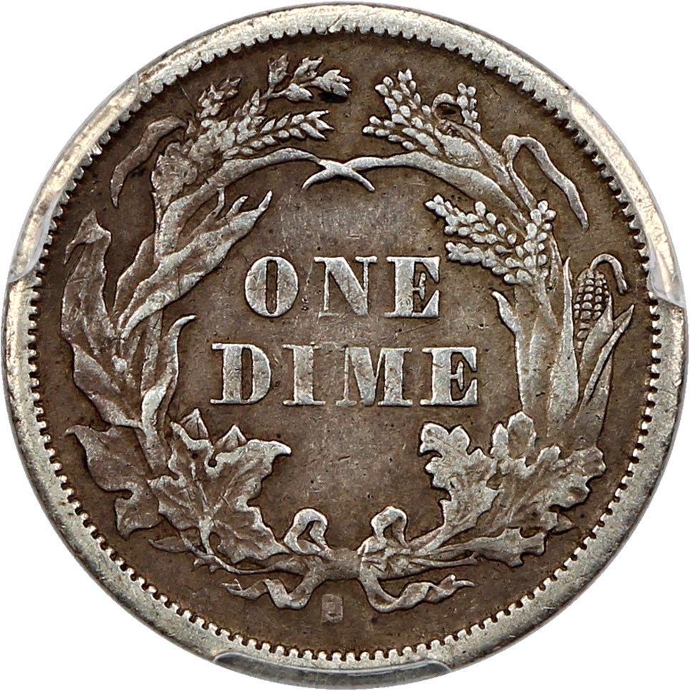 image for: 1873-S 10c PCGS XF40 (Arrows)