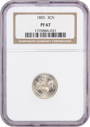 image for: 1885 3cN NGC Proof 67