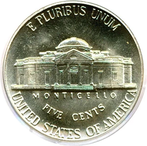 image for: 1990-D 5c PCGS MS64 FS