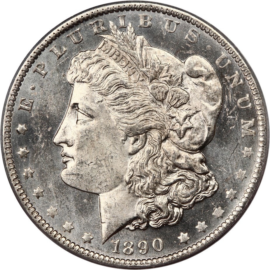 image for: 1890-O $1 PCGS MS63 PL