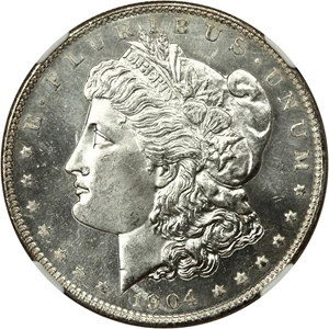 image for: 1904-O $1 NGC MS67