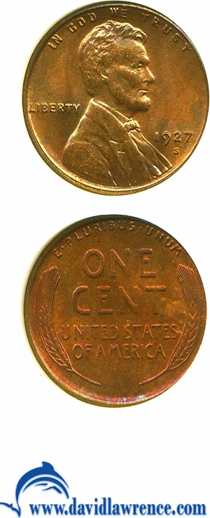 image for: 1927-S 1c NGC MS65 RD