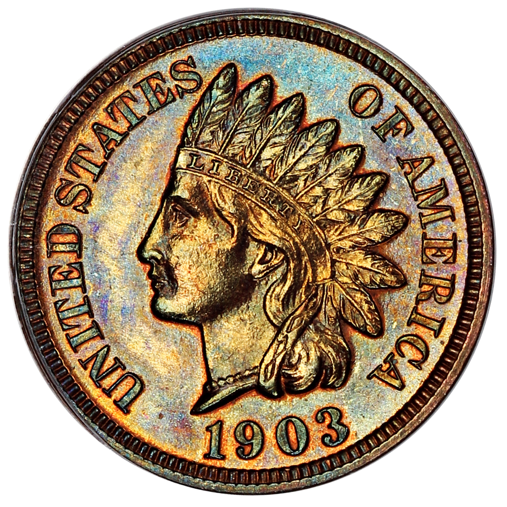 image for: 1903 1c PCGS/CAC Proof 64 RB