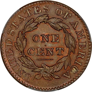 image for: 1831 1c PCGS MS65 BN (Large Letters)