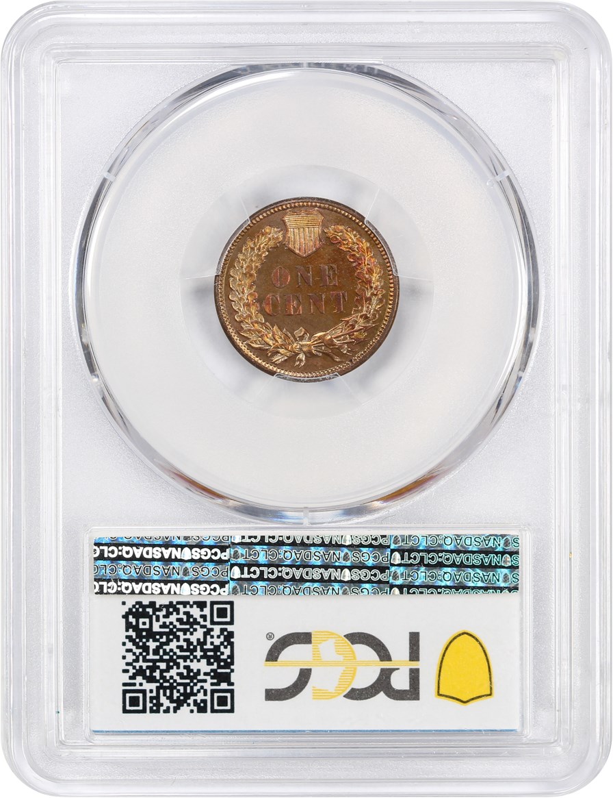 image for: 1886 1c PCGS Proof 64 RB (Type 2)