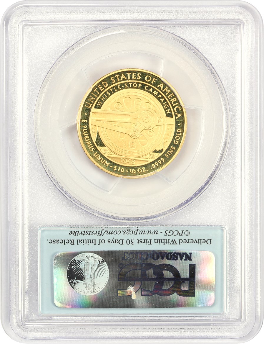 image for: 2015-W Bess Truman $10 PCGS Proof 69 DCAM (First Strike)