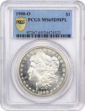 image for: 1900-O $1 PCGS MS65 DMPL