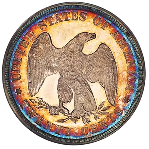 image for: 1875 20c PCGS/CAC Proof 63 CAM