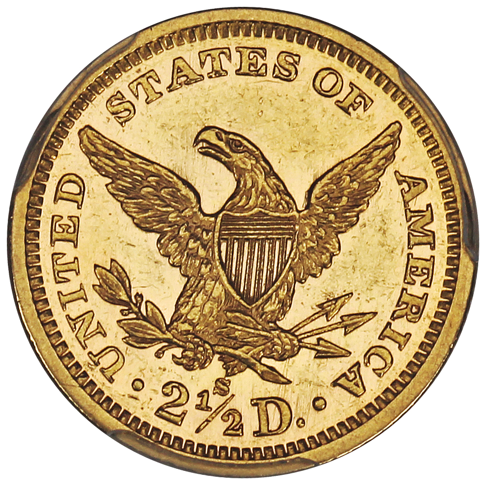 image for: 1879-S $2.5 PCGS MS61 PL