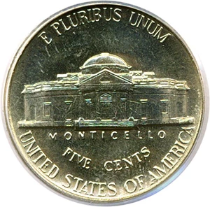 image for: 1990-D 5c PCGS MS64 FS